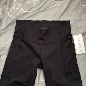 Athleta Charcoal Ultimate Stash Shorts